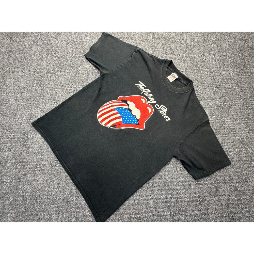Rolling Stones Tour T Shirt Graphic Cotton L Anvil Tag